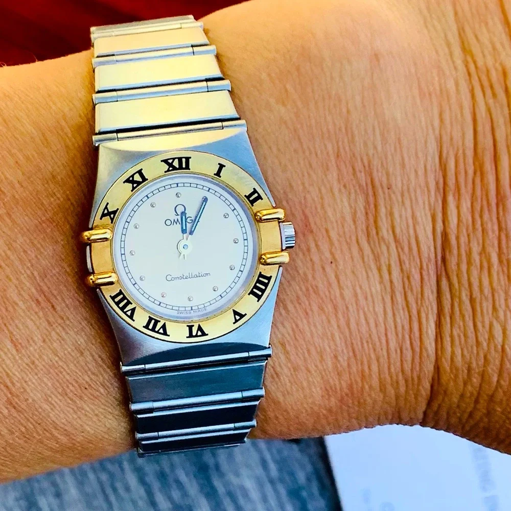 VERY DRESSY OMEGA CONSTELLATION watch 💖💖💖 - Picture 2 of 16